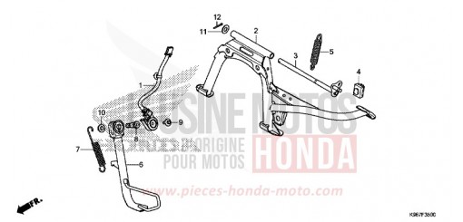BEQUILLE WW125AK de 2019
